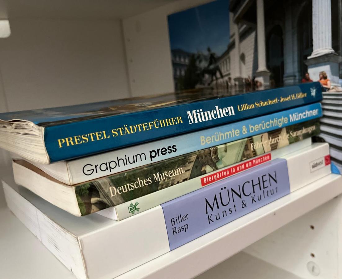 Wohnen Mit Kuenstlerflair In Muenchen Lägenhet Exteriör bild